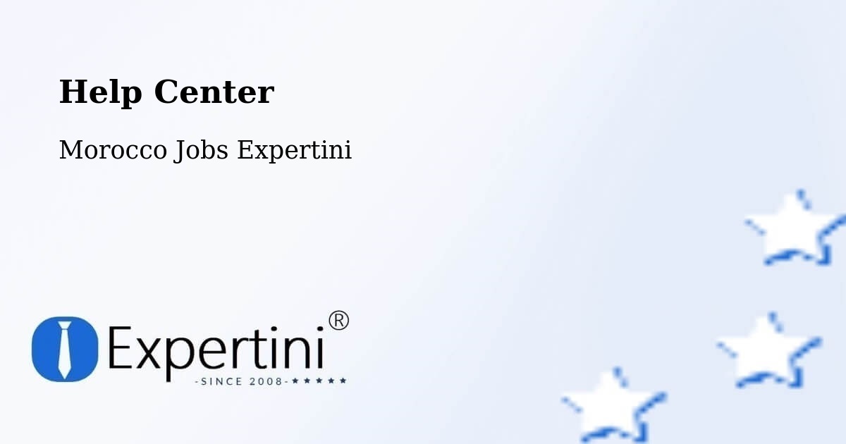 Help Center – Taounate - Morocco Jobs Expertini